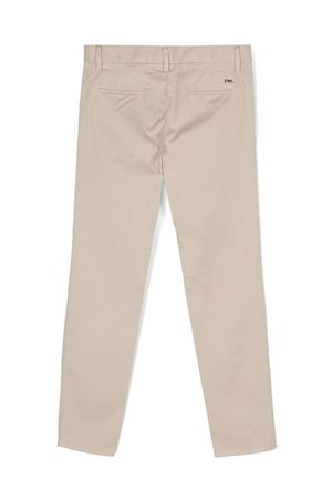 Beige stretch-cotton chino trousers EMPORIO ARMANI KIDS | 8N4P604N6YZ01M5